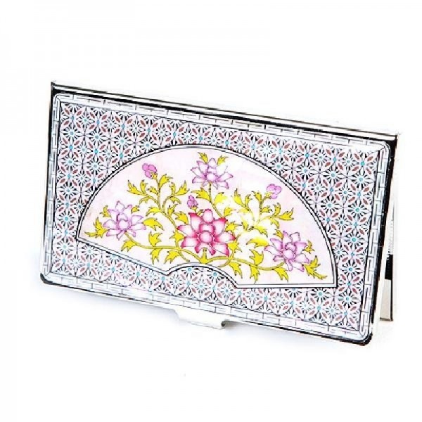 명함집-당초부채 - 한국의 멋과 천연자개의 조화