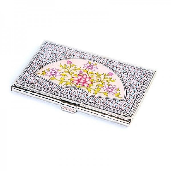 명함집-당초부채 - 한국의 멋과 천연자개의 조화