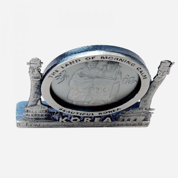 주석장식패-경회루,신랑신부 - 대한민국 대표 디자인으로 오래간직된 선물