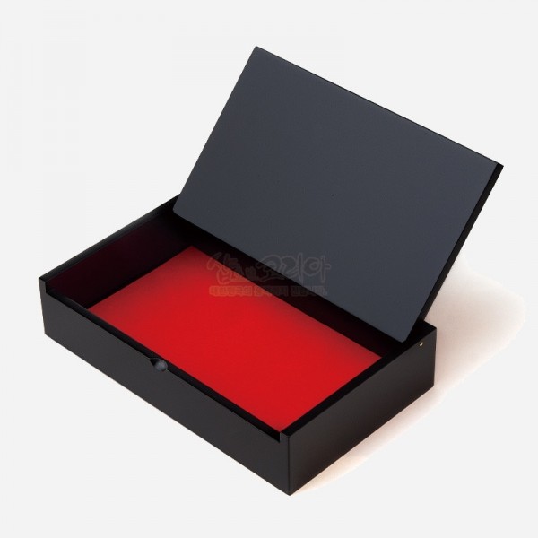 나전칠기 상감 메모함 - 구름학 - 상감 기법을 제작된 메모함