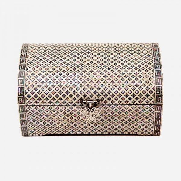 박인호 작품 자개굴림보석함- 전통무늬 - 