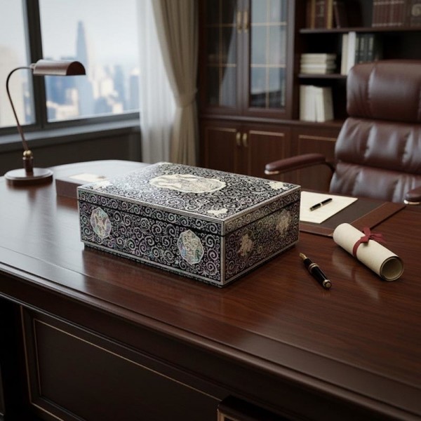 나전칠기 서류함-고려청자자개패 (한정제작) - 아주 특별한 분을 위한 고품격 서류함