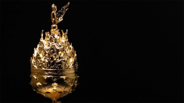 국가무형문화재 주철장의 백제금동대향로1/2 - 국보 제287호 백제 금동대향로 (百濟 金銅大香爐)1/2로 축소한 완벽한 문화재재현품 입니다.