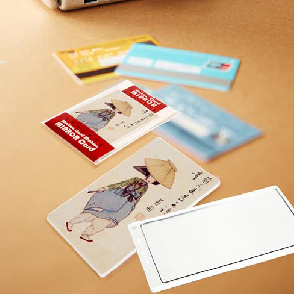 민화 카드형거울 - 미인도 - 조선민화 대표작을 거울로 담았습니다