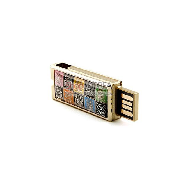 USB매듭 명함집3종-채색문양전서8G,16G,32G - 실속넘치는 명함케이스 3종세트