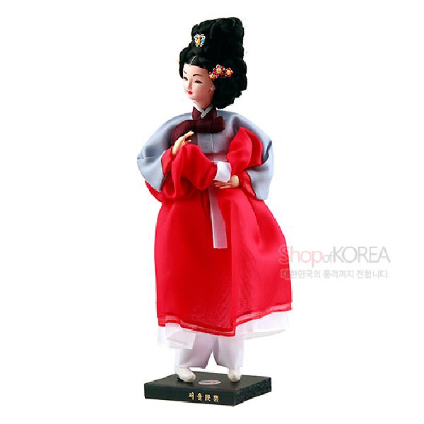 한복인형-황진이 - 한국의 전통의복을 재현한 한복인형