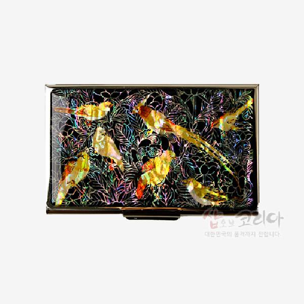 꽃나무 새 명함집 - 한국의 멋과 천연자개의 조화