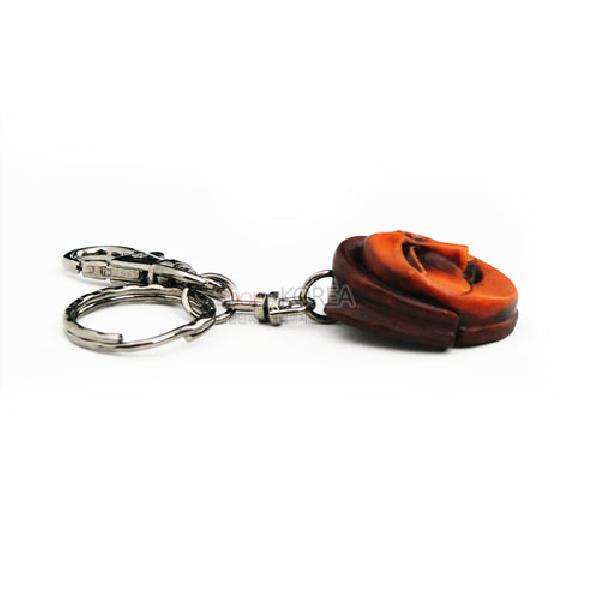 탈열쇠고리-부네탈 - 석고로 제작된 하회탈 열쇠고리