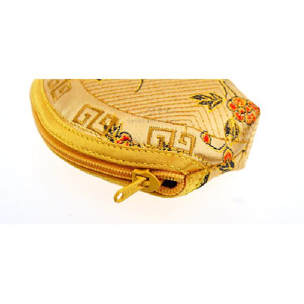 [소산당]누비수(秀)태극무늬동전지갑 [금색] - 고급 전통 자수 동전지갑입니다.