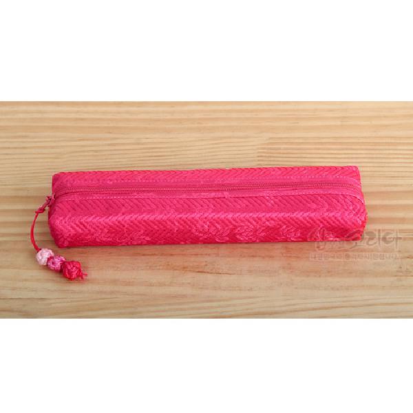 [소산당]누비수(秀) 필통 -분홍색 - 아름다운 대한민국 누비 제품